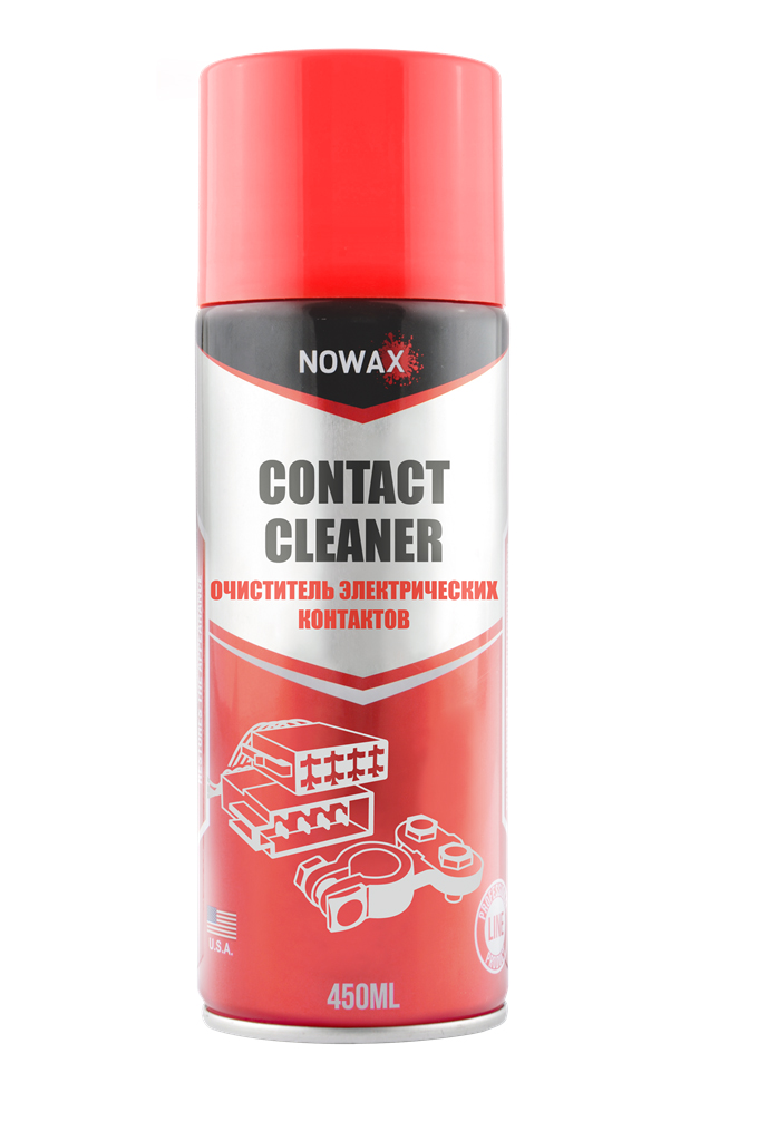 Очисник електричних контактів Nowax Contact Cleaner, 450мл image
