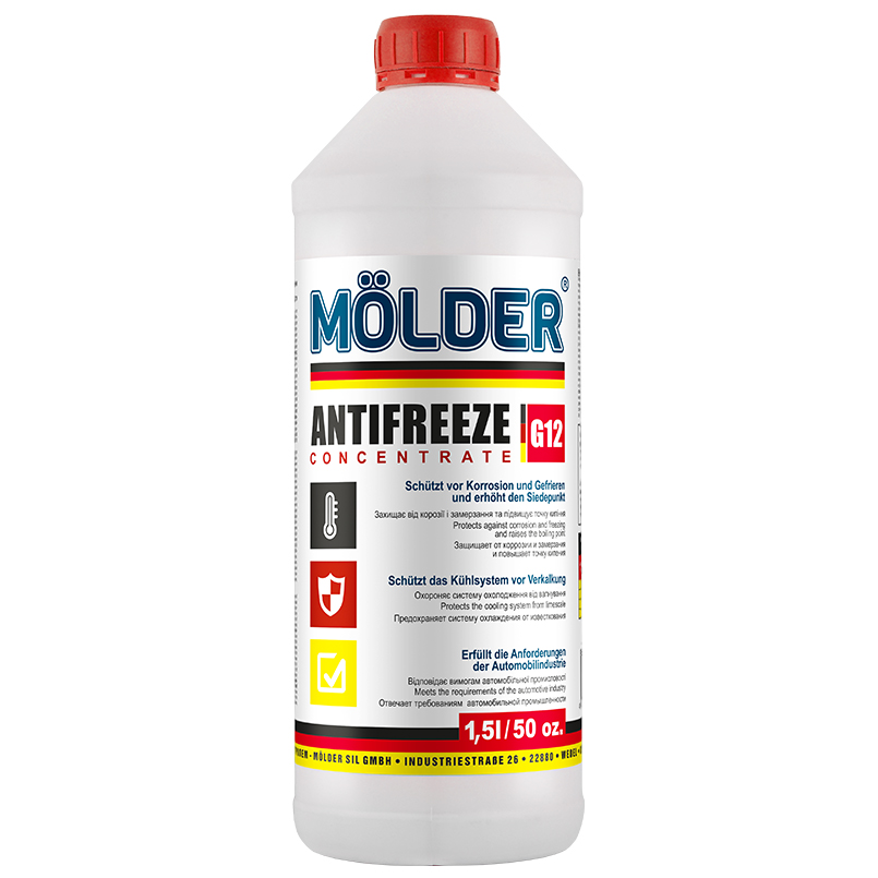 Antifreeze MOLDER concentrate, red, 1.5L image