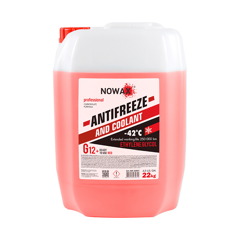Antifreeze NOWAX G12+ RED, 22kg image