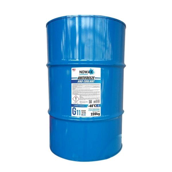 Antifreeze NOWAX BLUE G11, 220kg, blue image