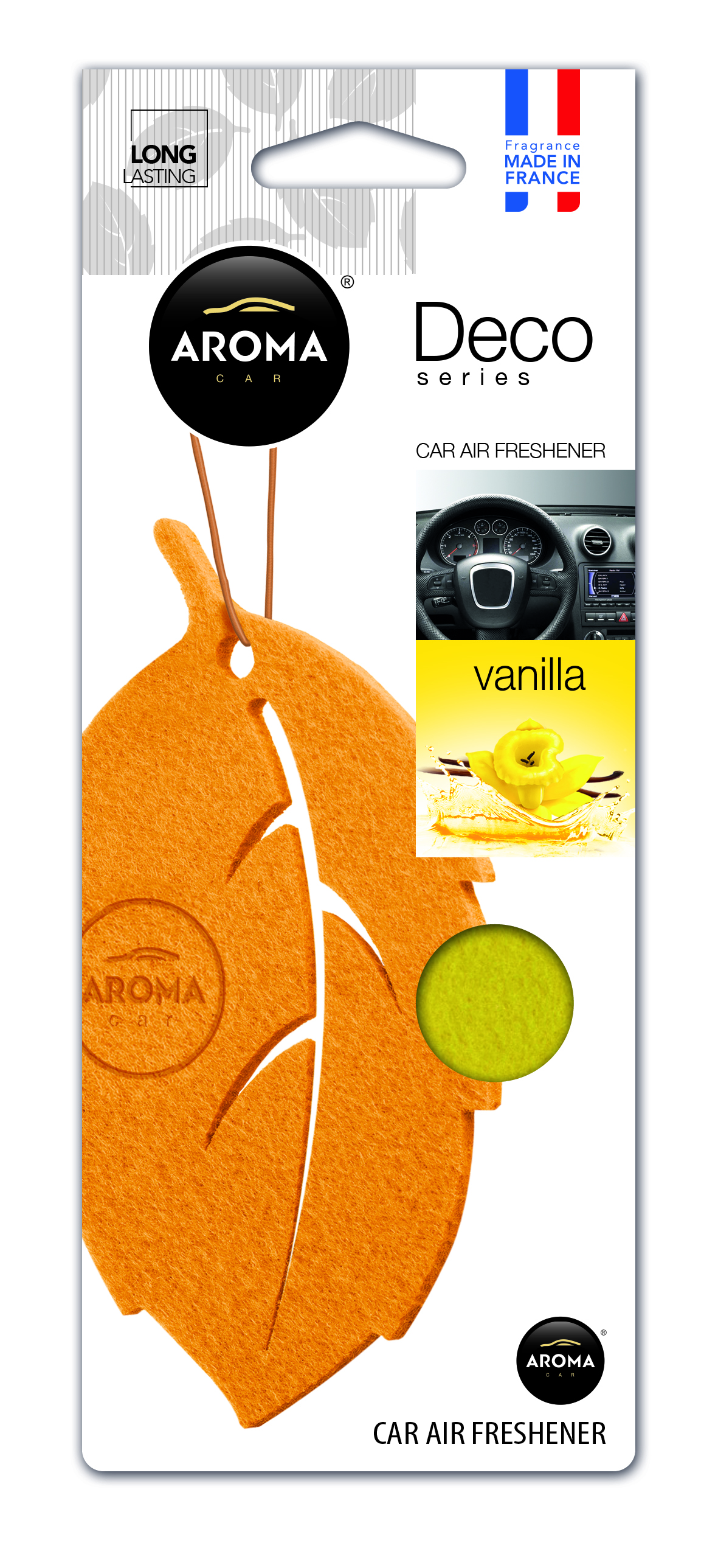 Aroma Car Deco Leaf Lemon image