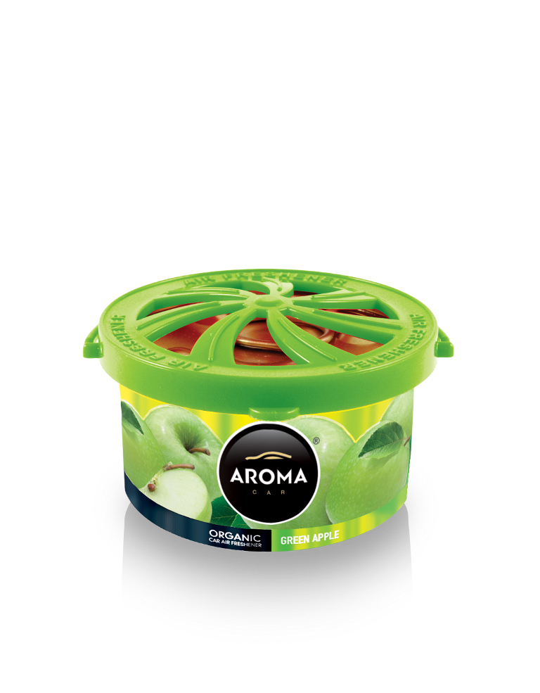 Aroma Car Organic Green Apple, 40g image
