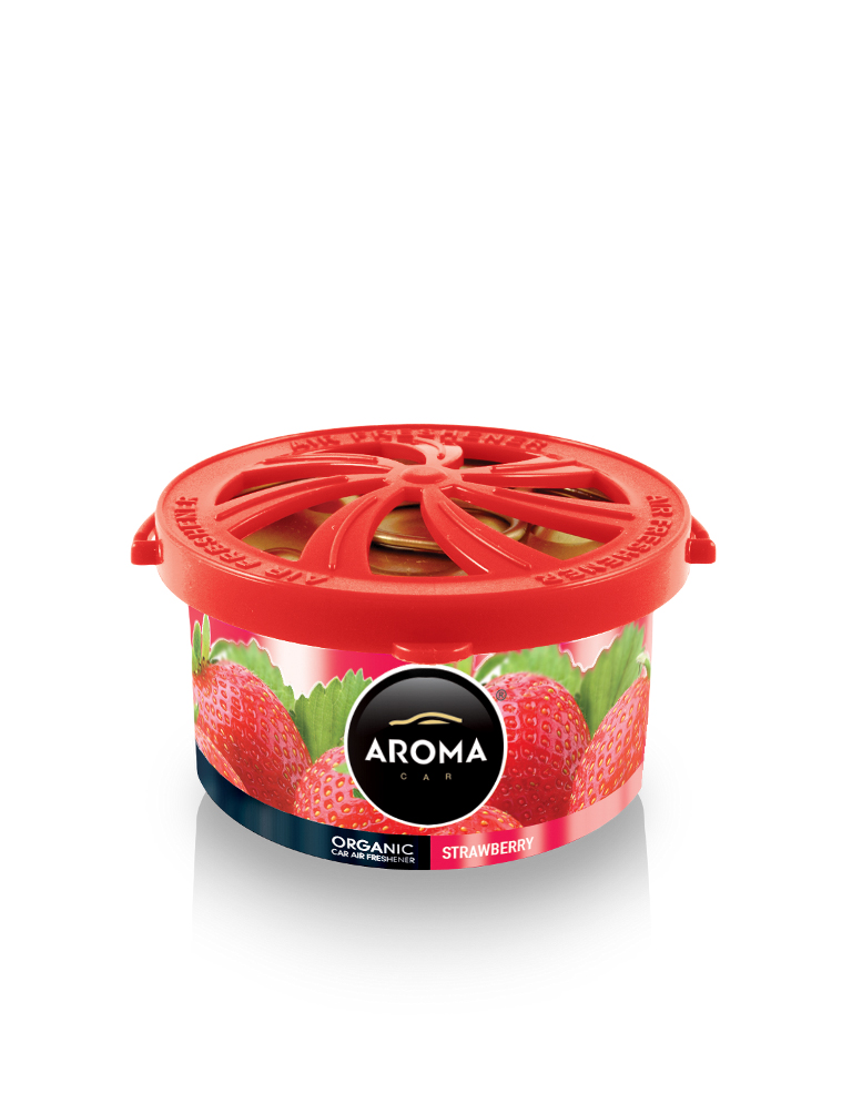 Aroma Car Organic Strawberry, 40g image