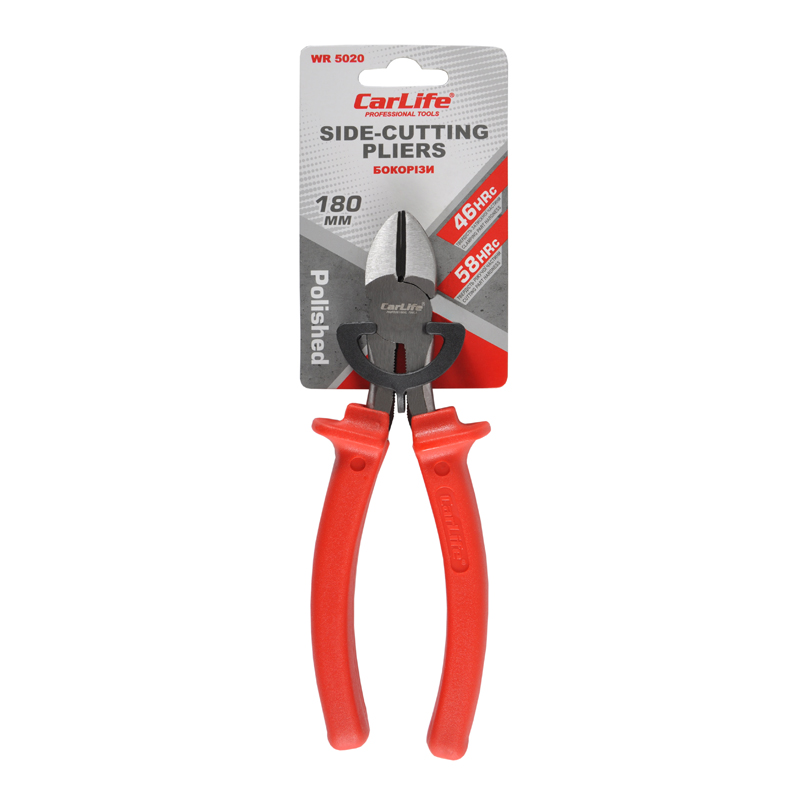 Side-cutting pliers CarLife WR5020 180mm image