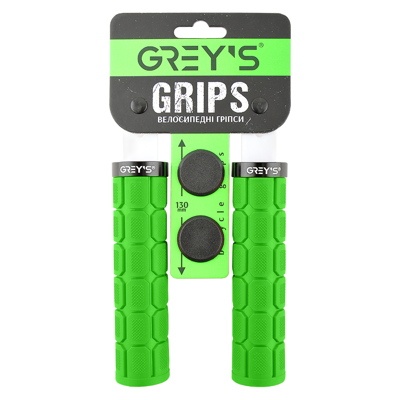 Handlebar grips GREY'S GR17320 with rubber coating 2 pcs image