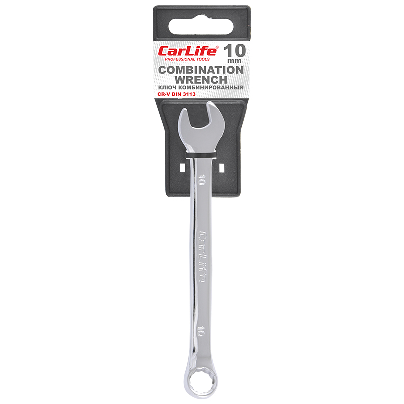 Ключ комбинированный CarLife WR4010 CR-V, 10мм image