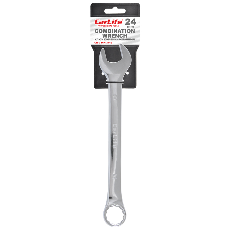 Combination wrench CarLife WR4024 CR-V, 24mm image