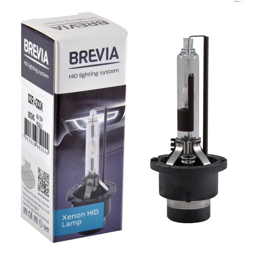 Ксенонова лампа Brevia D2R, 4300K, 85V, 35W PK32d-3, 1шт image
