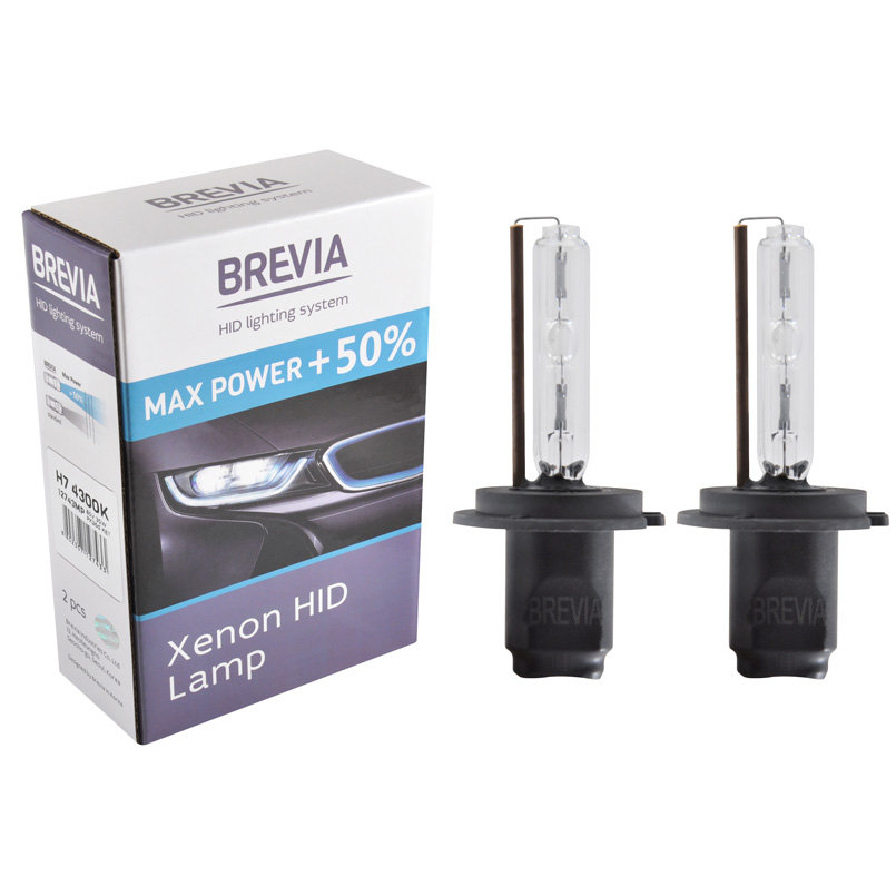Xenon lamp Brevia H7 +50%, 4300K, 85V, 35W PX26d KET, 2pcs image