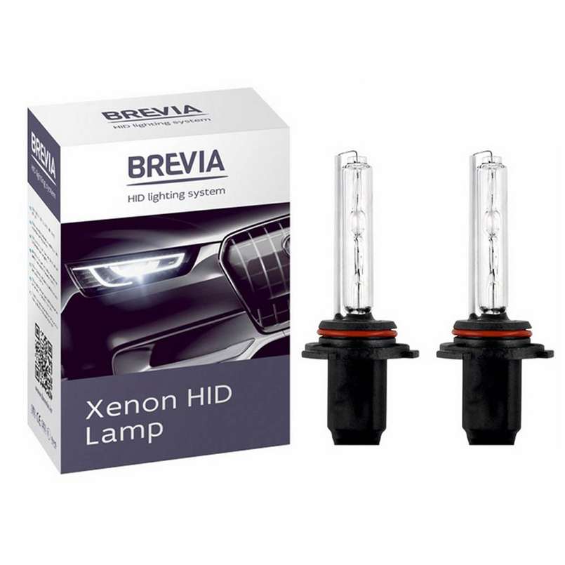 Ксеноновая лампа Brevia HB3 (9005) 4300K, 85V, 35W P20d KET, 2шт image