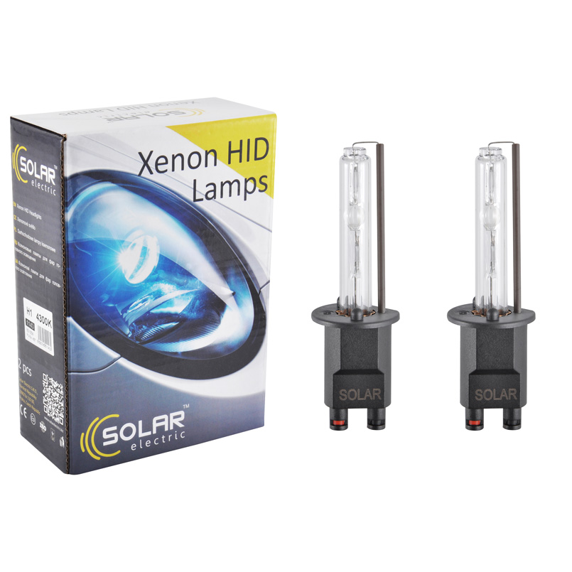 Xenon lamp SOLAR H1 4300K, 85V, 35W P14.5s KET, 2pcs image