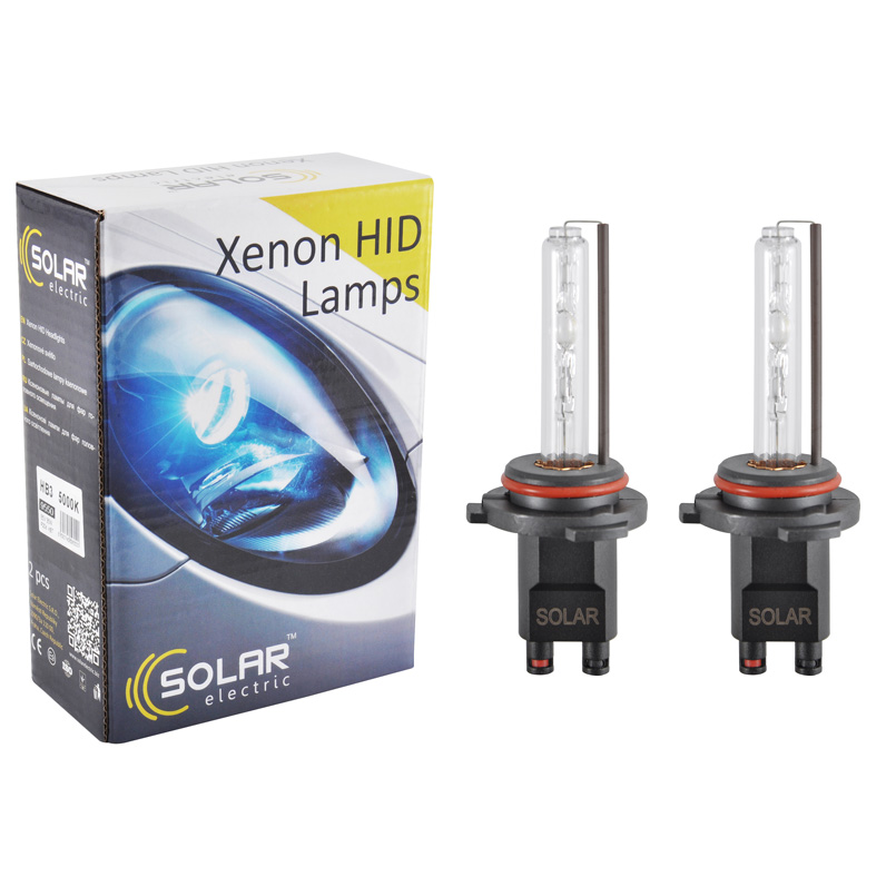 Xenon lamp SOLAR HB3 (9005) 5000K, 85V, 35W P20d KET, 2pcs image