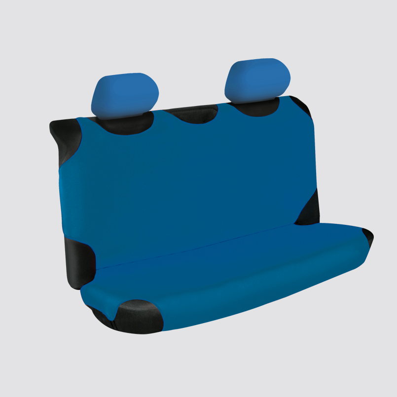 Universal Beltex Polo seat covers for the rear seats, 2 pieces, dark blue image