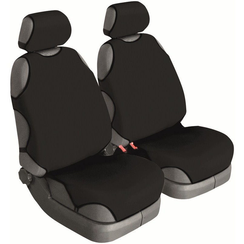 Universal front seat covers, Beltex Polo edition, 2 pieces, black image