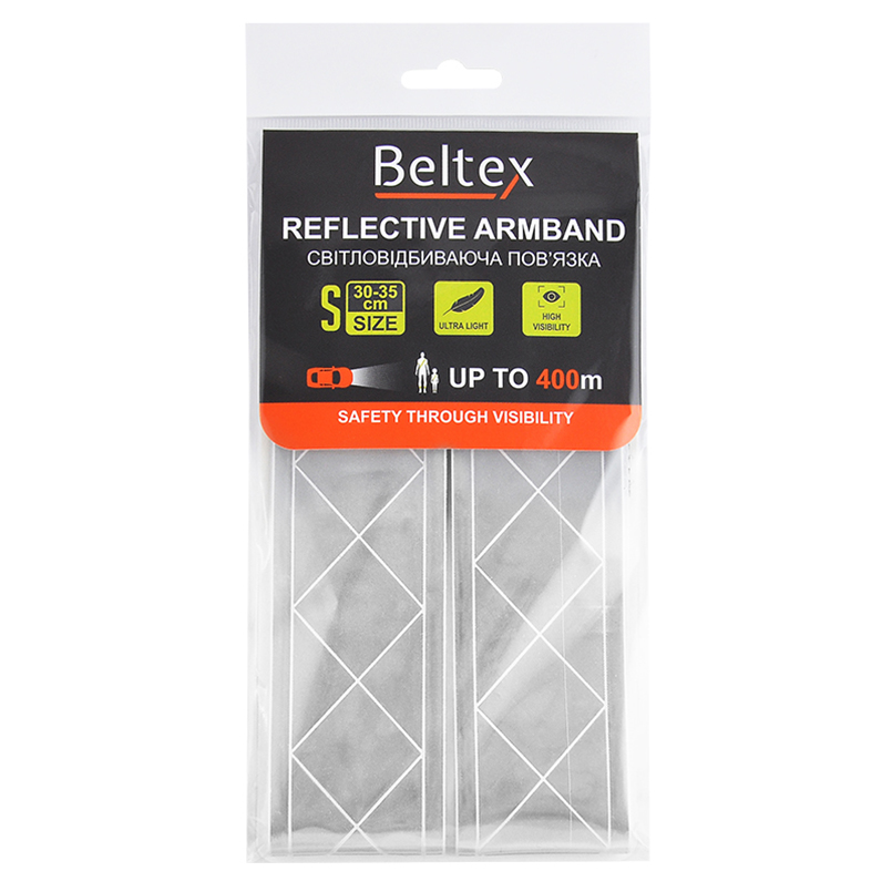 Light-reflecting bandage Beltex S 30-35 cm, gray image