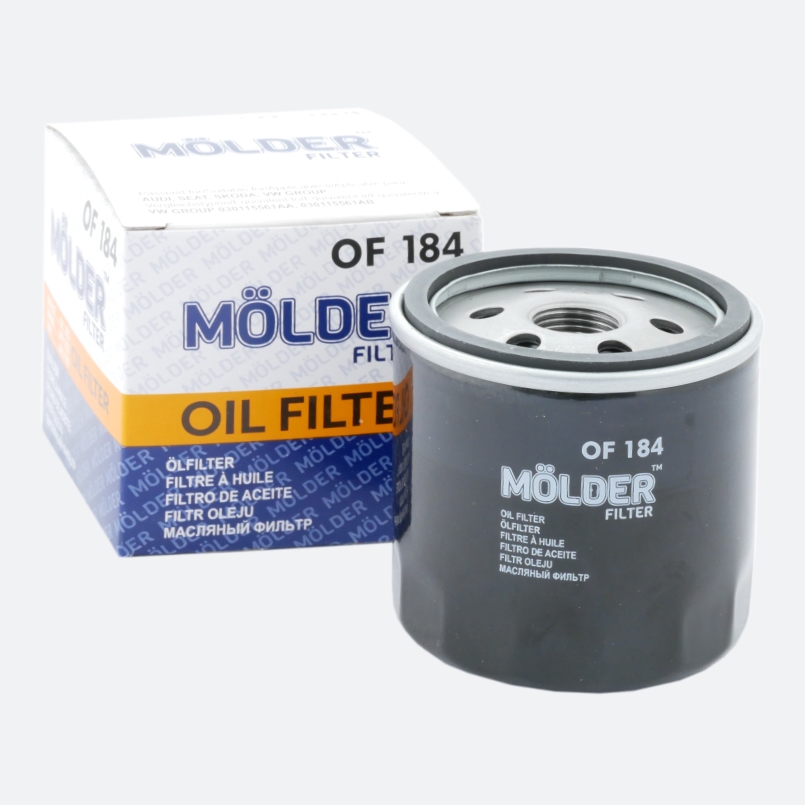 Oil filter Molder Filter OF 184 (WL7169, OC295, W71252) image