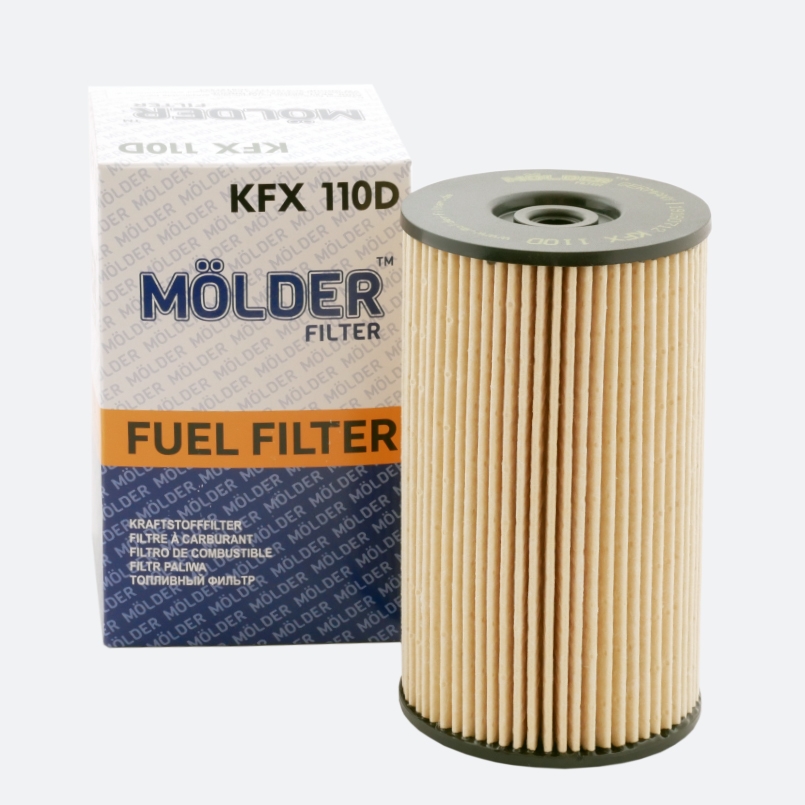 Fuel filter Molder Filter KFX 110D (WF8388, KX220DEco, PU825X) image