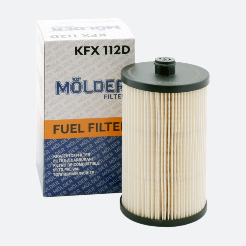 Fuel filter Molder Filter KFX 112D (WF8392, KX222DEco, PU816X) image