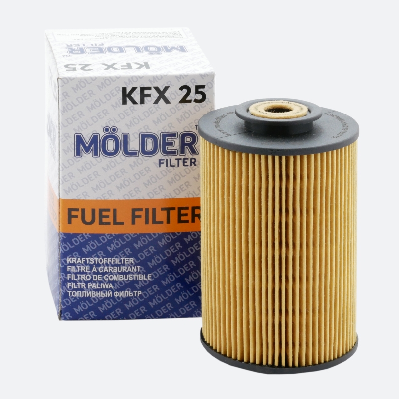 Fuel filter Molder Filter KFX 25 (33167E, KX35, P707) image