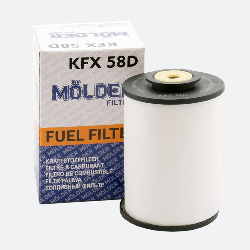 Fuel filter Molder Filter KFX 58D (WF8156, KX68DEco, BFU700X) image