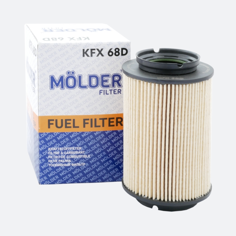 Fuel filter Molder Filter KFX 68D (WF8308, KX178DEco, PU9362X) image