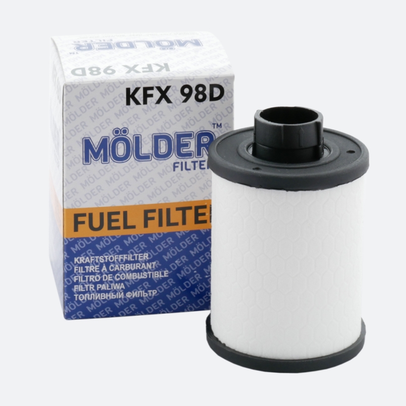 Fuel filter Molder Filter KFX 98D (WF8366, KX208DEco, PU723X) image