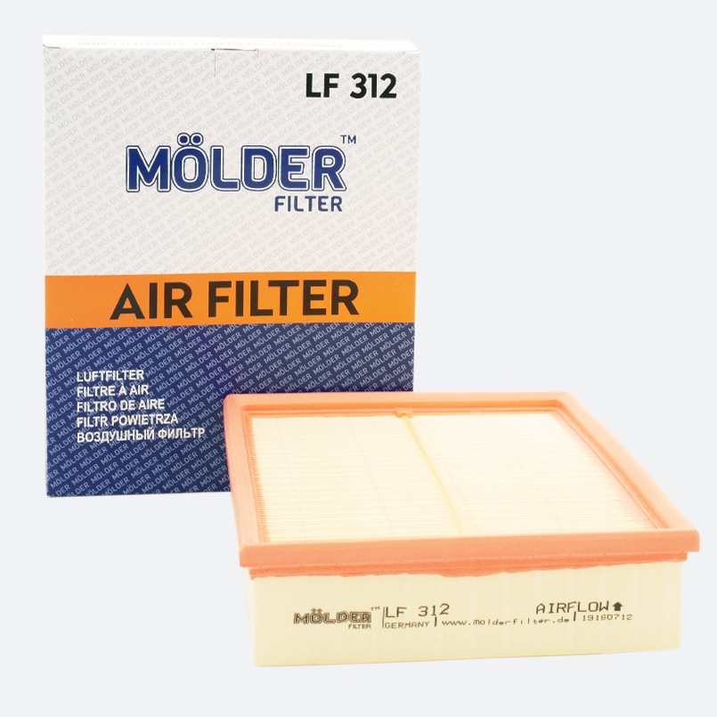 Air filter Molder Filter LF 312 (WA9405, LX422, C26168) image