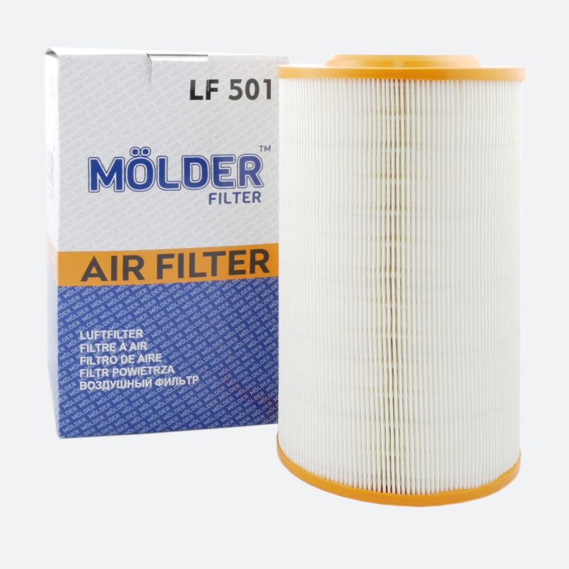 Air filter Molder Filter LF 501 (WA6487, LX611, C17278) image