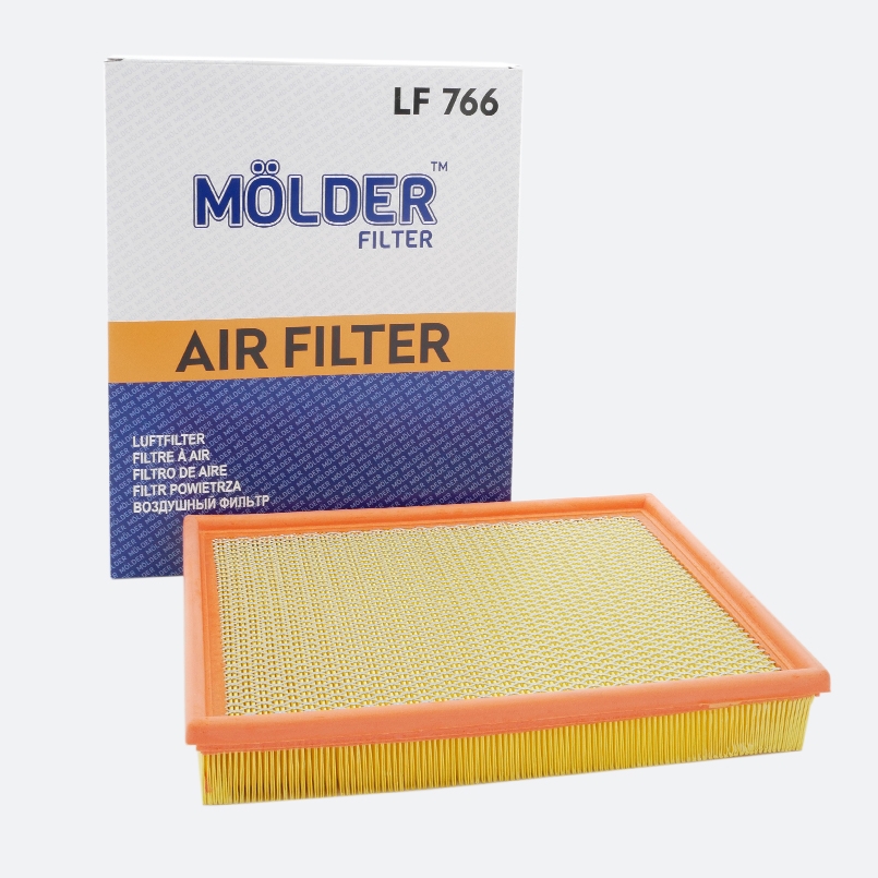 Air filter Molder Filter LF 766 (WA6562, LX876, C321541) image
