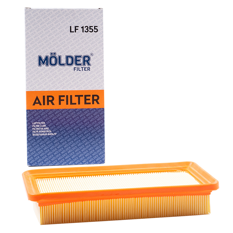 Фильтр воздушный Molder LF1355 (WA9433, LX1465, C26581, AP1084) image