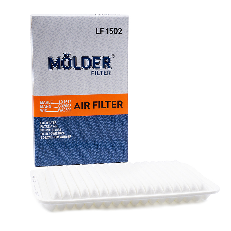 Фільтр повітряний Molder LF1502 (WA9599, LX1612, C32003, AP1441) image