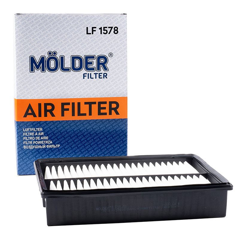 Фильтр воздушный Molder LF1578 (WA9529, LX1688, C2841, AP1132) image
