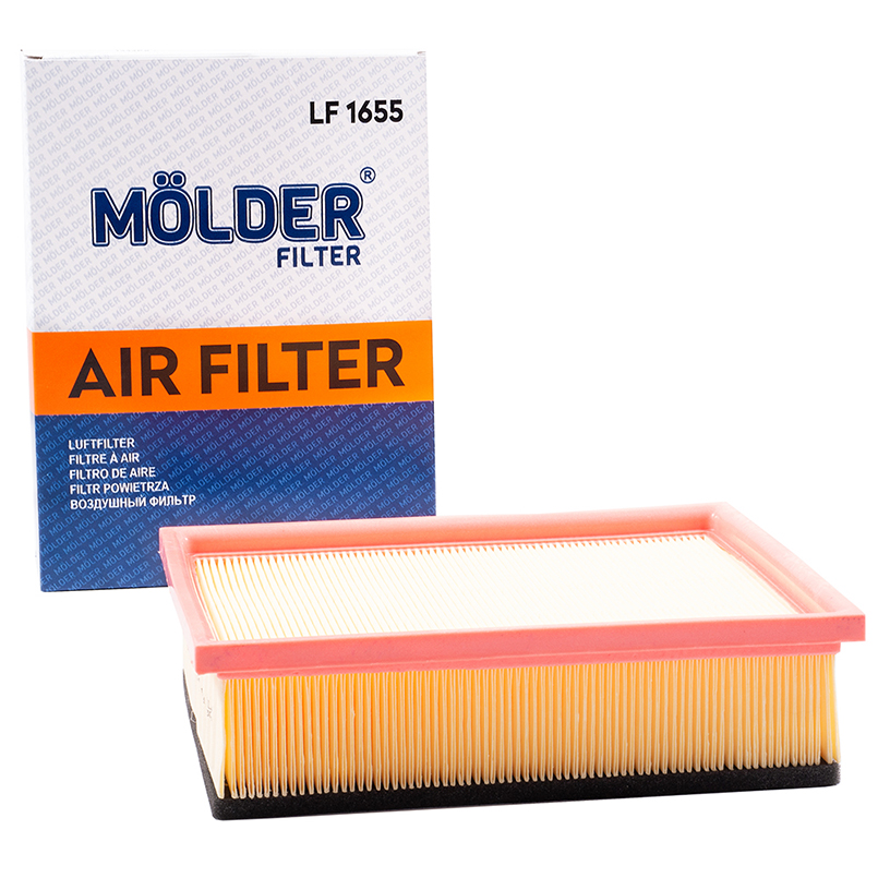 Air filter Molder LF1655 (WA9526, LX1765, C251181, AP0584) image