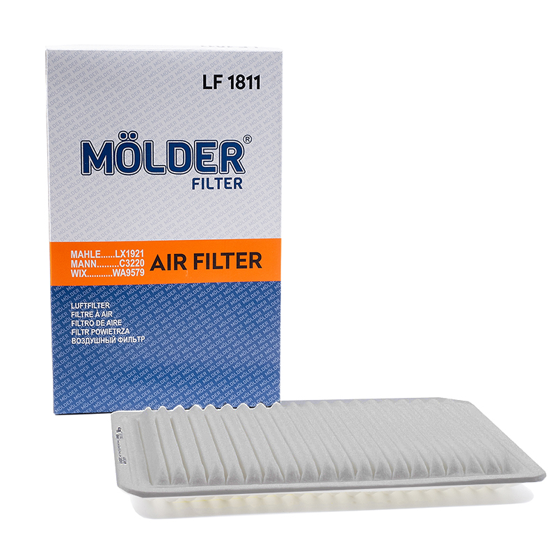 Фільтр повітряний Molder LF1811 (WA9579, LX1921, C3220, AP1133) image