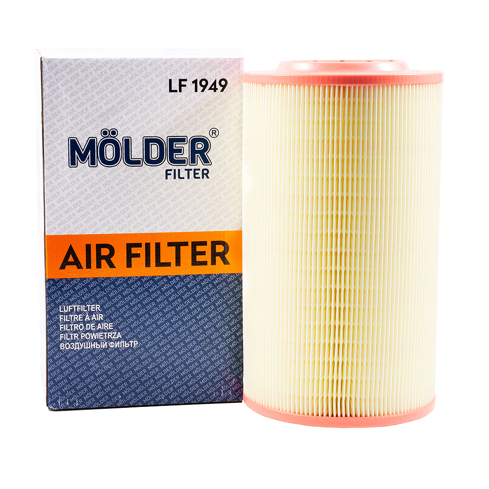 Фільтр повітряний Molder LF1949 (WA9523, LX2059, C17237, AR3161) image