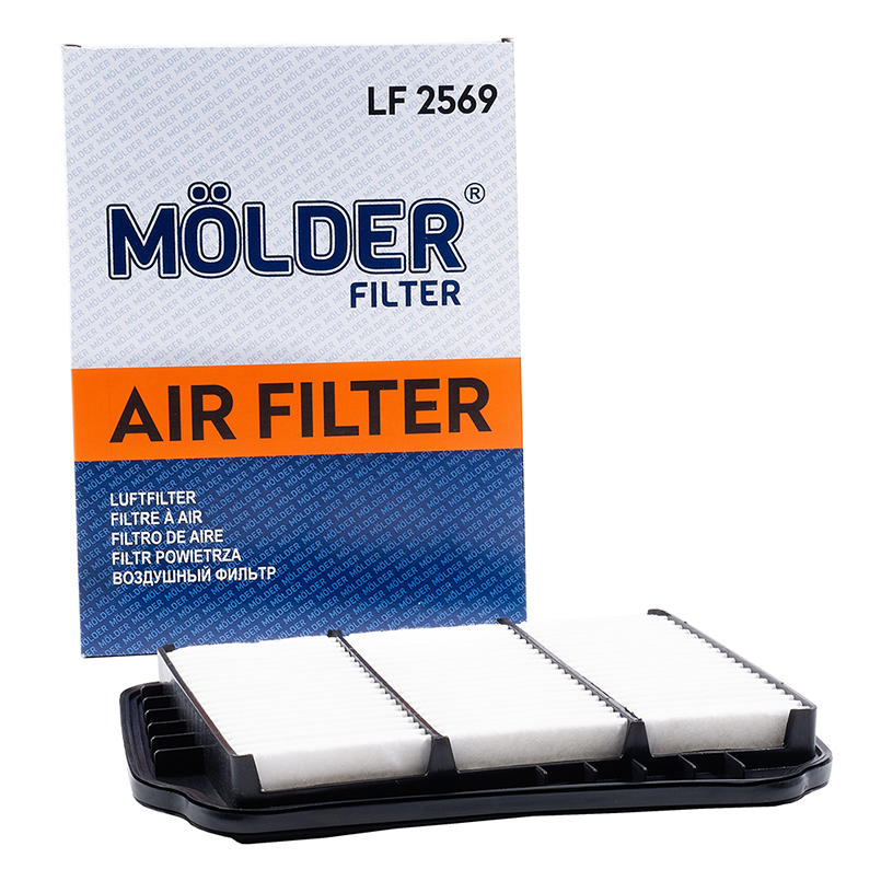 Air filter Molder LF2569 (WA9440, LX2679, C3028, AP0826) image