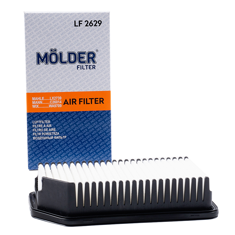 Air filter Molder LF2629 (WA9709, LX2739, C26014, AP1077) image