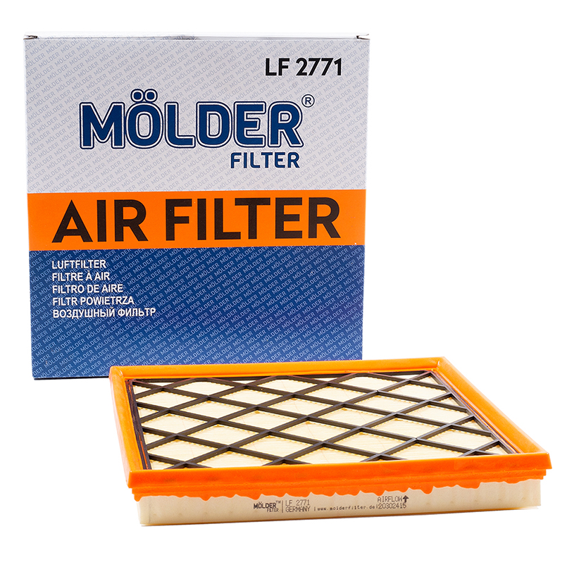 Air filter Molder LF2771 (WA9653, LX2881, C27107, AP0517) image