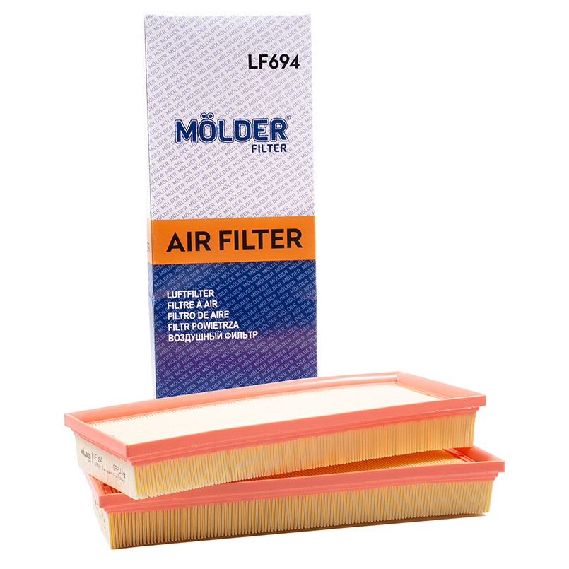 Фильтр воздушный Molder LF694 (WA6587, LX804S, C369832, AP11832X) image