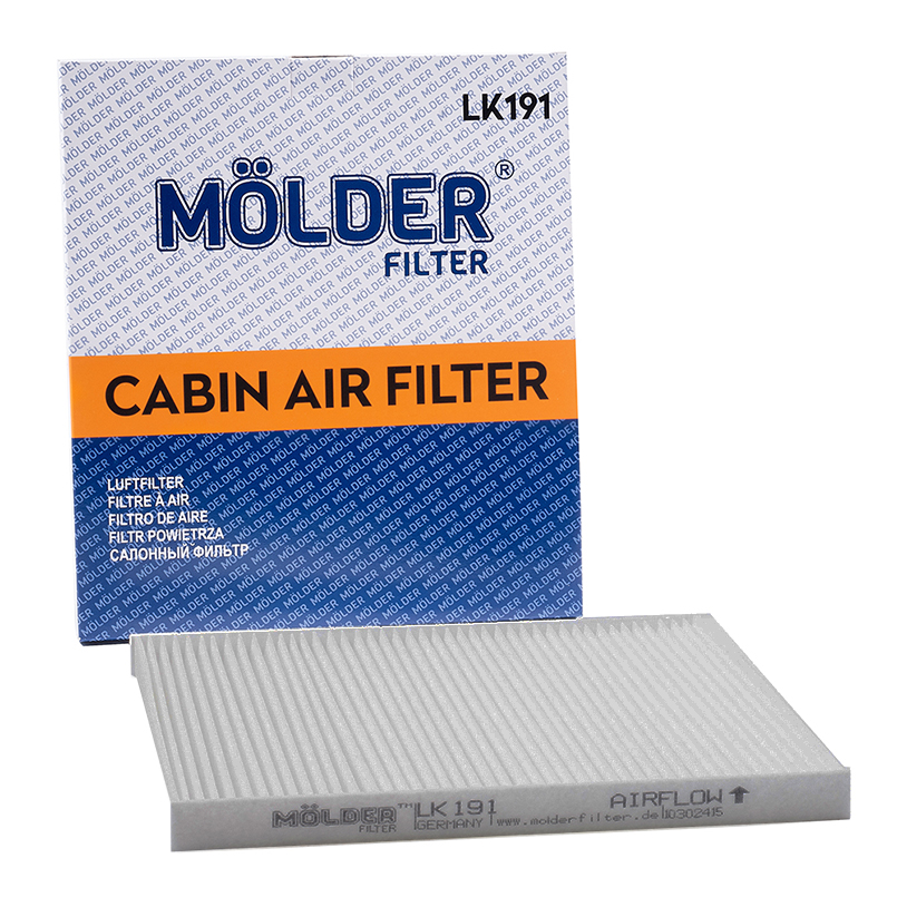 Фільтр повітряний Molder LK191 (WP9302, LA301, CU2336, K1232) image