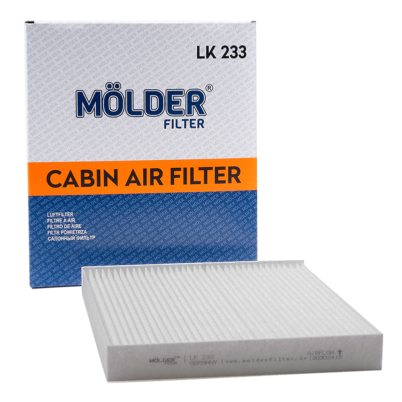 Фильтр воздушный Molder LK233 (WP9298, LA343, CU2362, K1219) image