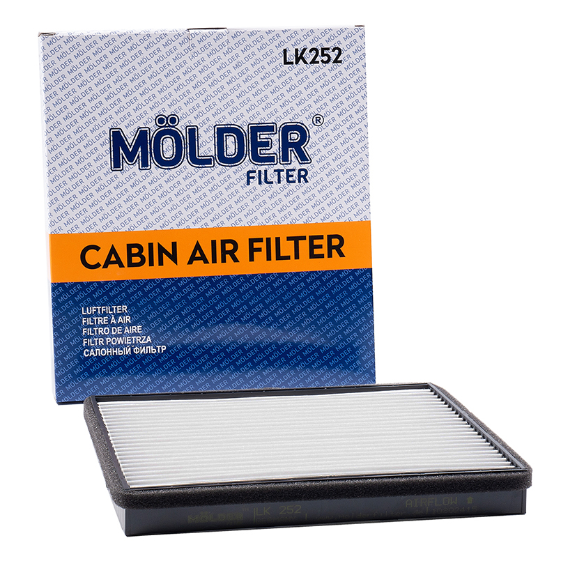 Фільтр повітряний Molder LK252 (WP9238, LA362, CU1719, K1166) image