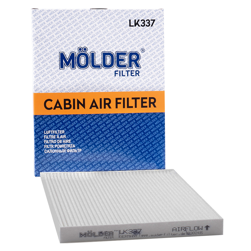 Фільтр повітряний Molder LK337 (WP2046, LA447, CU2331, K1314) image