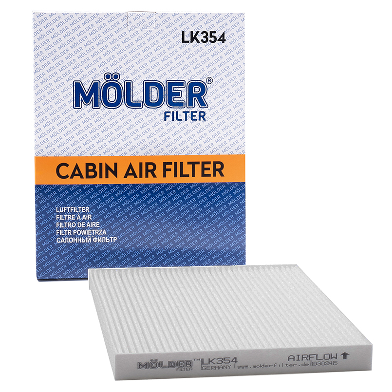 Фильтр воздушный Molder LK354 (WP2064, LA464, CU24004, K1332) image