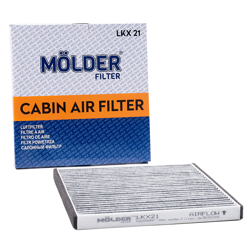 Фильтр воздушный Molder LKX21 (WP9027, LAK131, CUK2226, K1083A) image