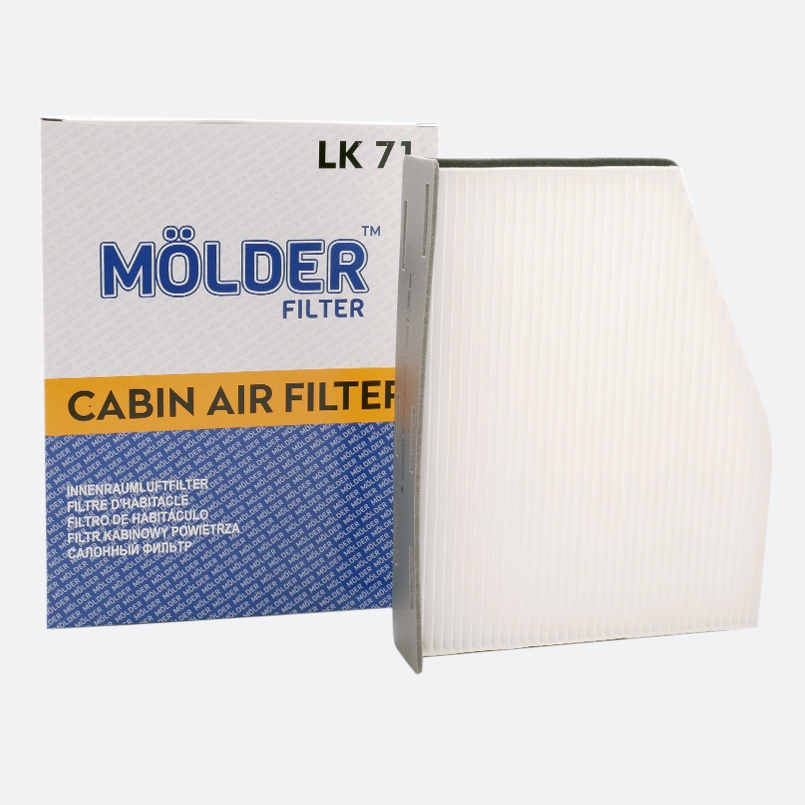 Cabin air filter Molder Filter LK 71 (WP9146, LA181, CU2939) image