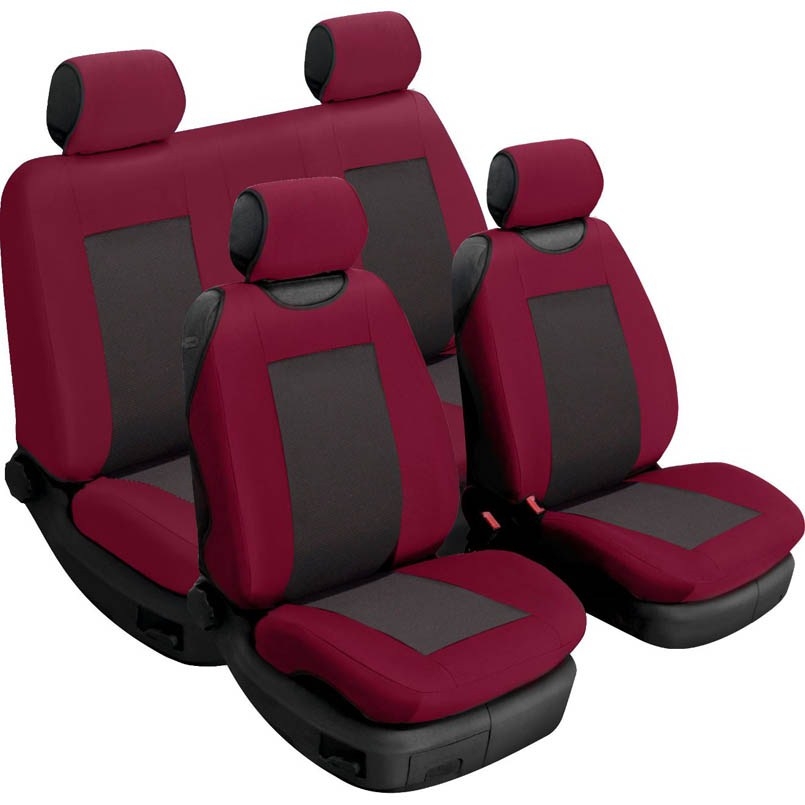 Universal Beltex Comfort seat covers, 4 pieces, garnet image