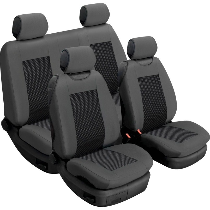Universal Beltex Comfort seat covers, 4 pieces, graphite image