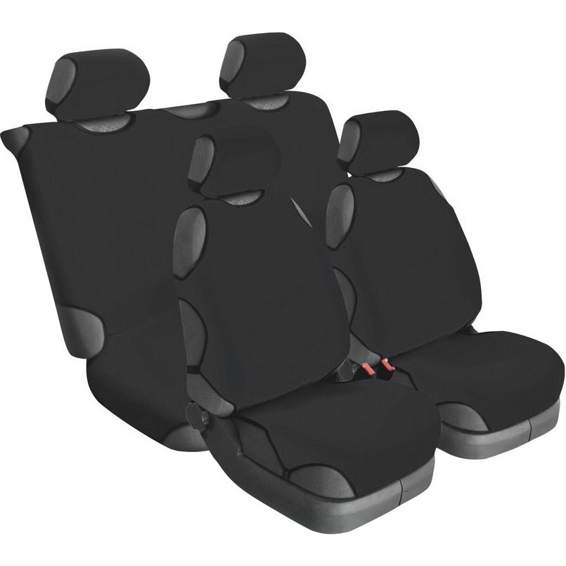 Universal Beltex Delux seat covers, 4 pieces, black image