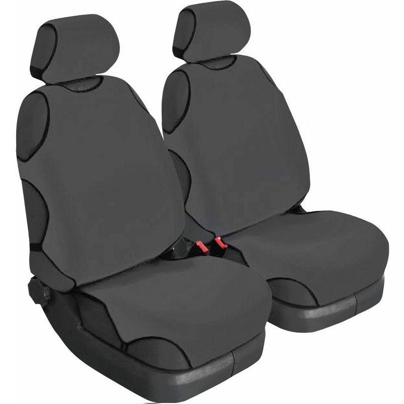 Universal apron-style seat covers Beltex Delux, 2 pieces, graphite image